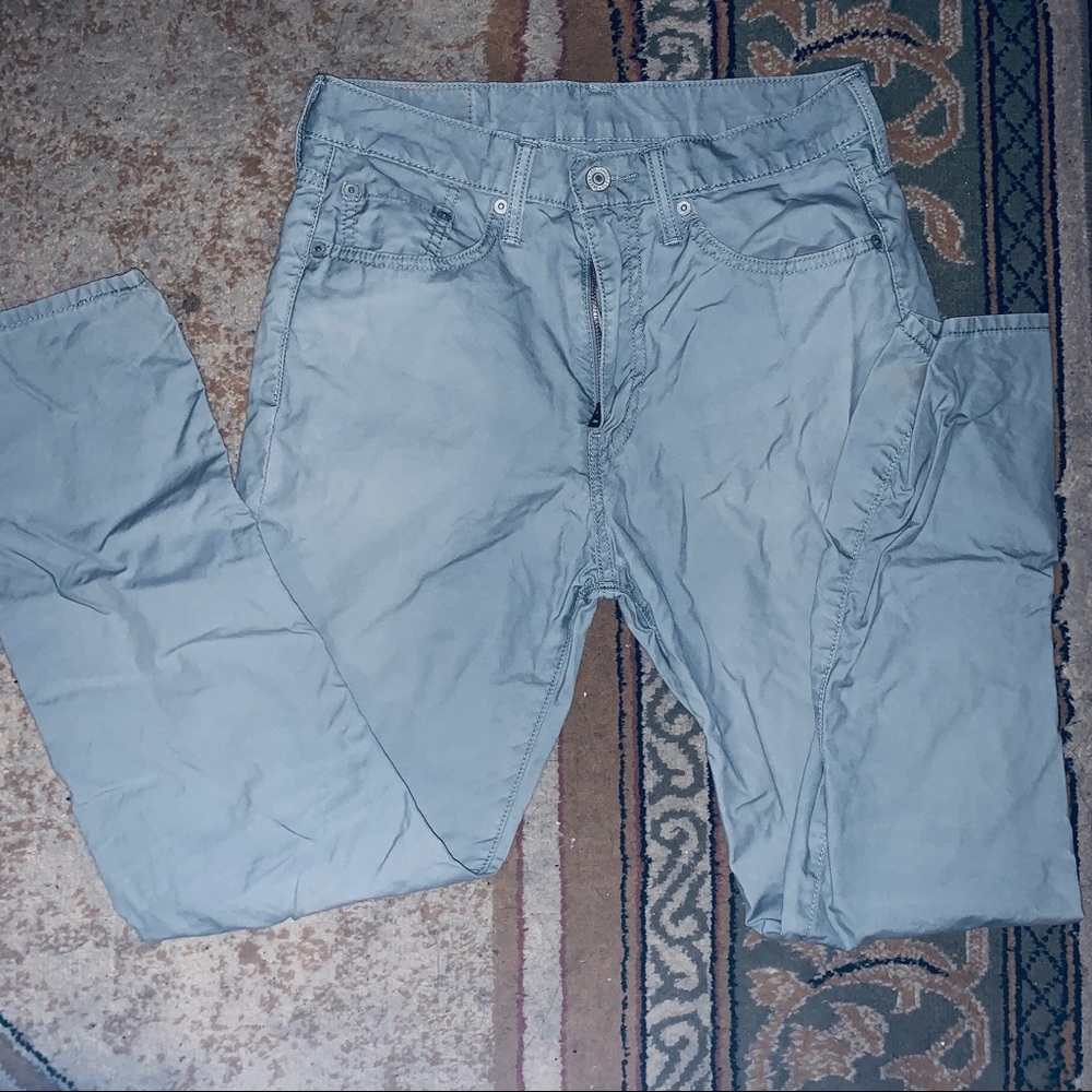 Levi Grey Pants 522 Red Tab w30 l30